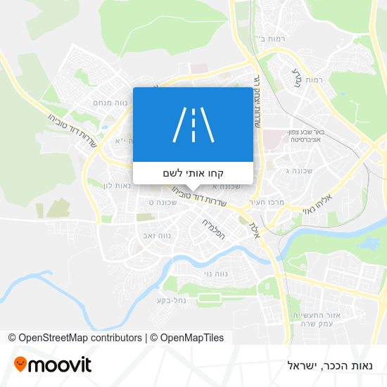מפת נאות הככר