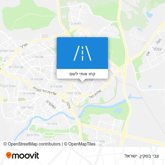 מפת צבי בסקין