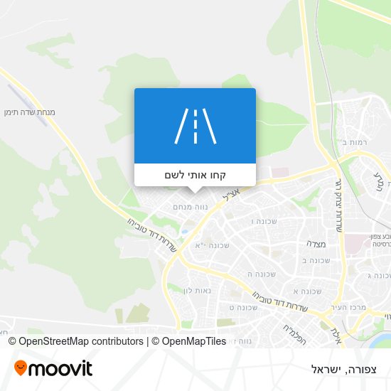 מפת צפורה