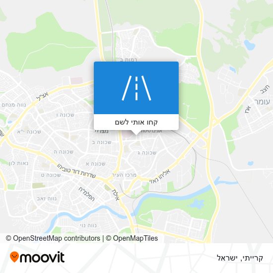 מפת קרייתי