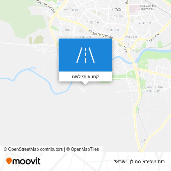 מפת רות שפירא סמילן
