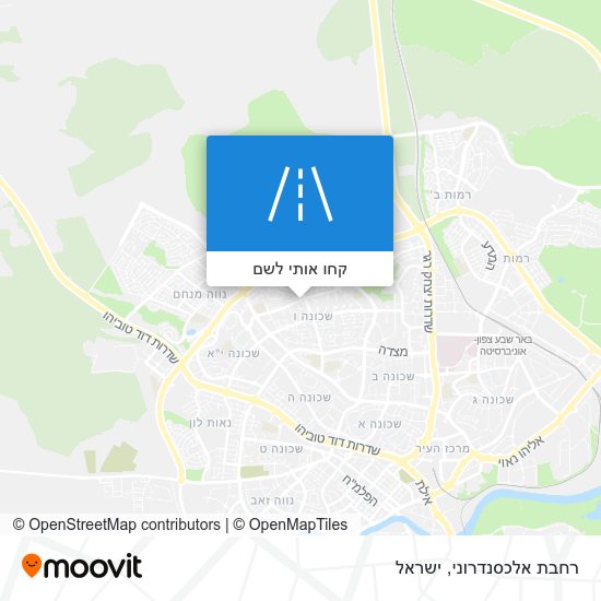 מפת רחבת אלכסנדרוני