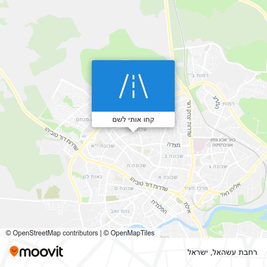 מפת רחבת עשהאל
