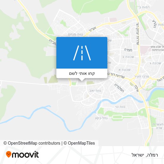 מפת רמלה