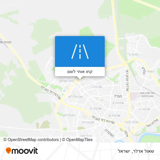 מפת שאול אדלר