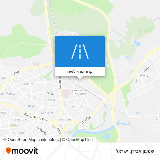 מפת שמעון אבידן