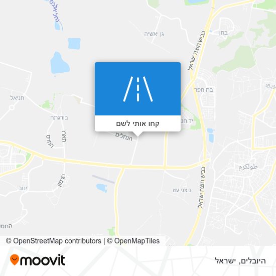 מפת היובלים