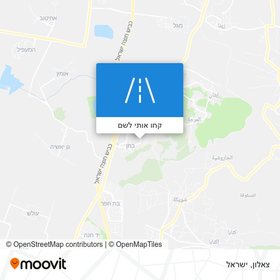 מפת צאלון