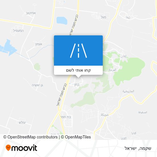 מפת שקמה