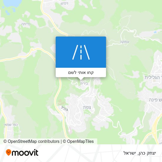 מפת יצחק כהן