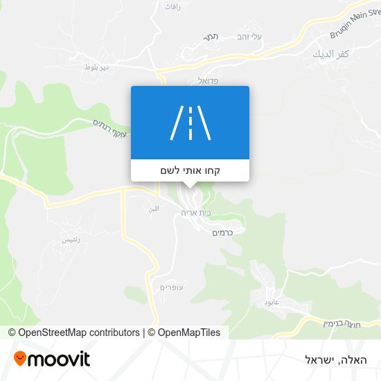 מפת האלה