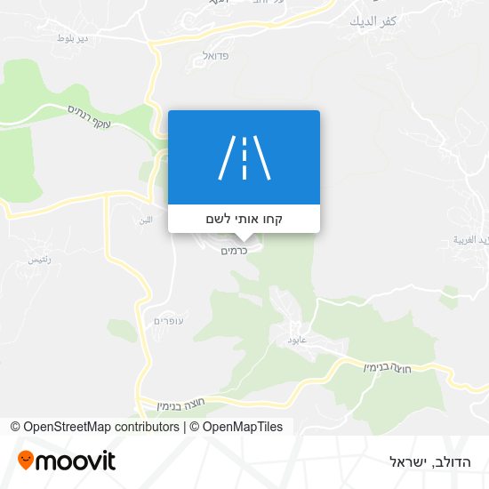 מפת הדולב