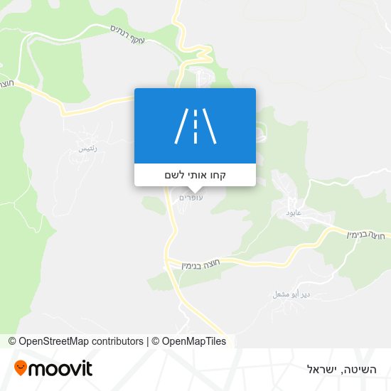 מפת השיטה