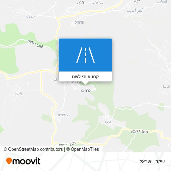 מפת שקד