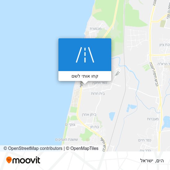 מפת הים