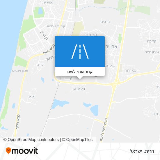 מפת הזית