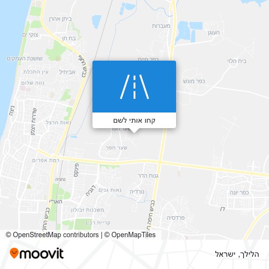 מפת הלילך
