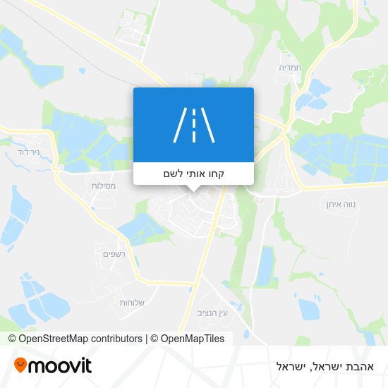 מפת אהבת ישראל