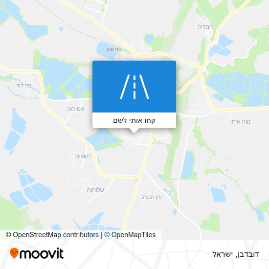 מפת דובדבן
