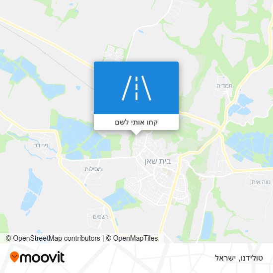 מפת טולידנו