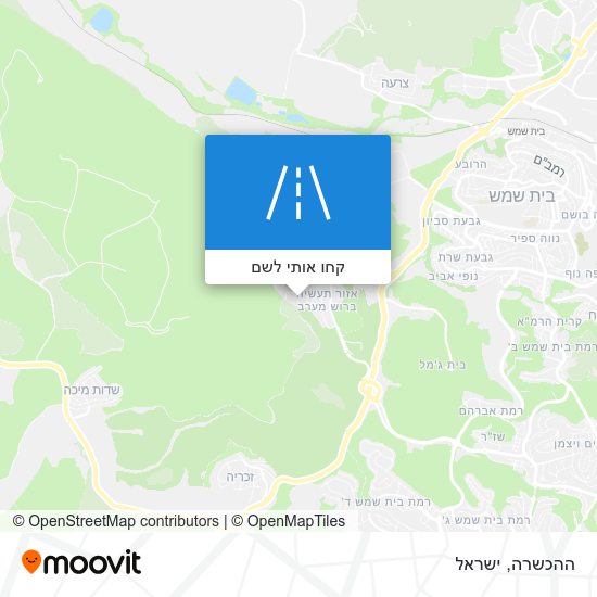 מפת ההכשרה