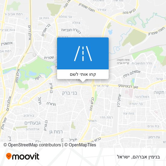 מפת בנימין אברהם