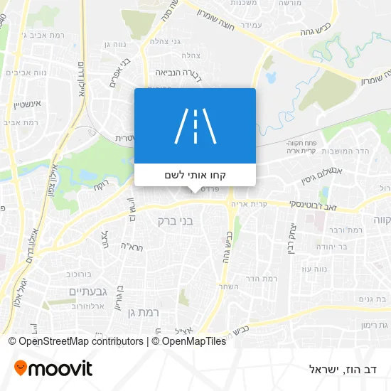 מפת דב הוז