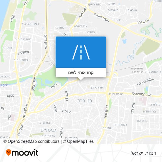 מפת דנגור