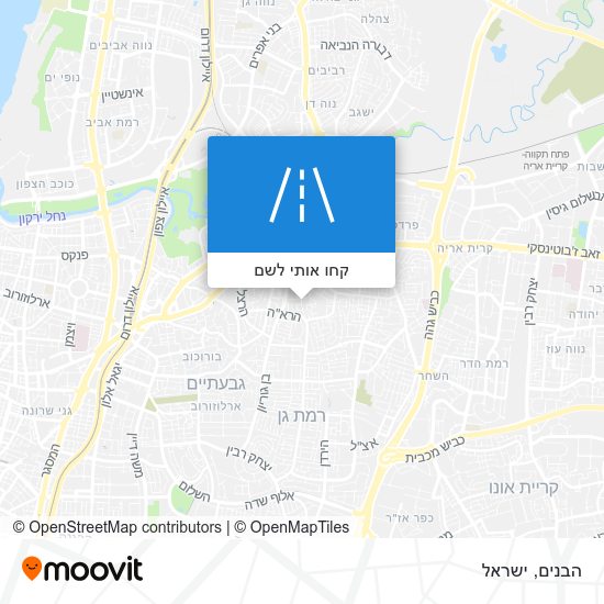 מפת הבנים