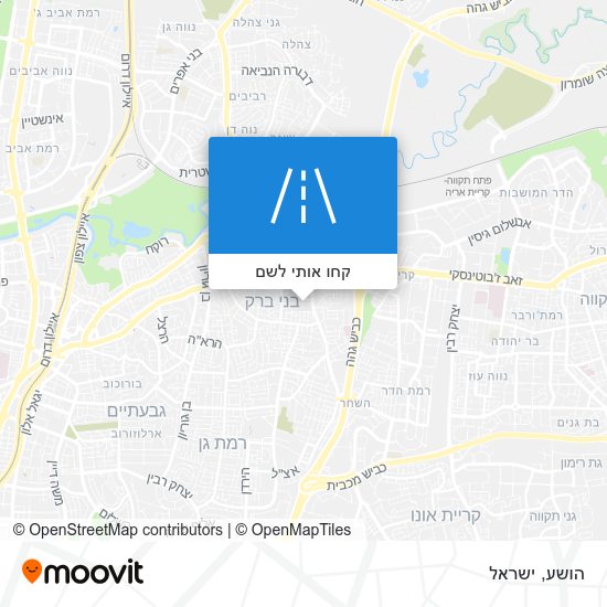 מפת הושע