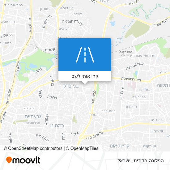 מפת הפלוגה הדתית