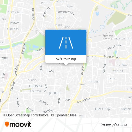 מפת הרב בלוי