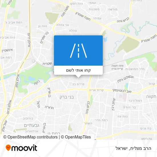 מפת הרב מצליח