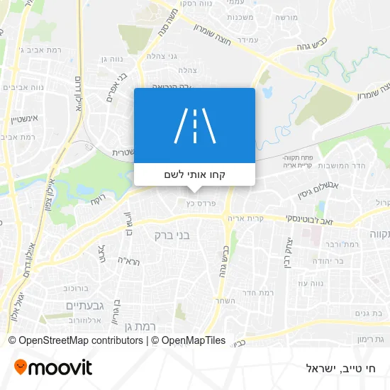 מפת חי טייב
