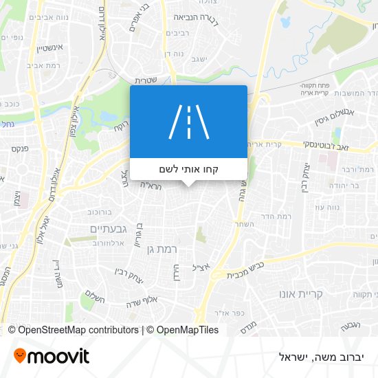 מפת יברוב משה