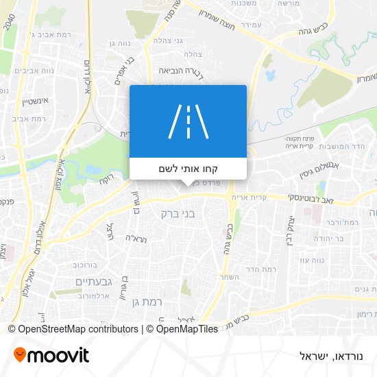 מפת נורדאו