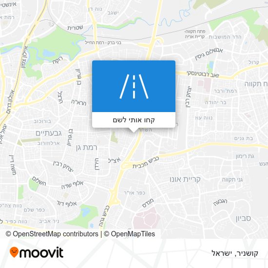 מפת קושניר