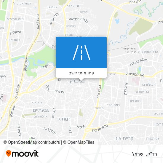 מפת רד"ק