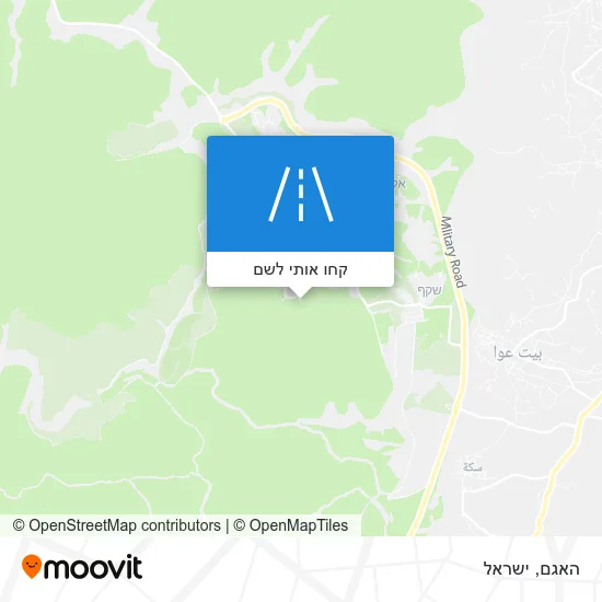 מפת האגם