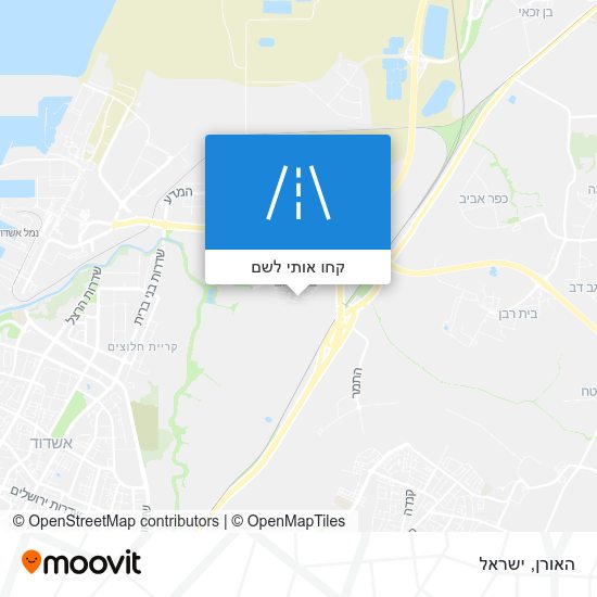 מפת האורן
