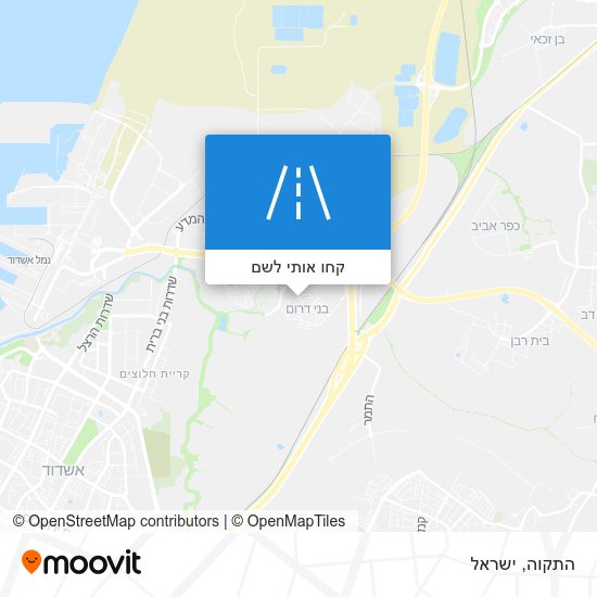 מפת התקוה