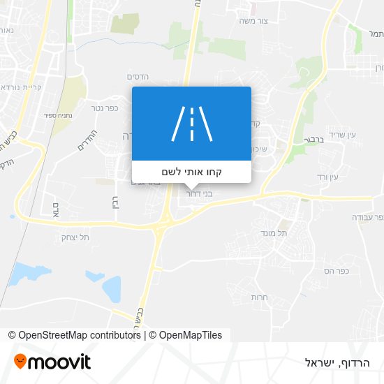 מפת הרדוף