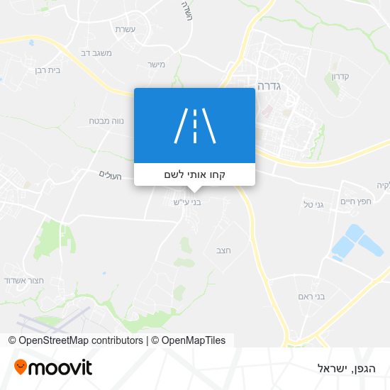 מפת הגפן