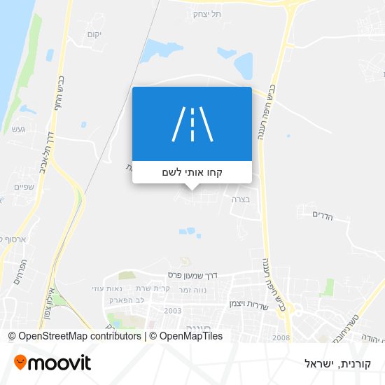 מפת קורנית