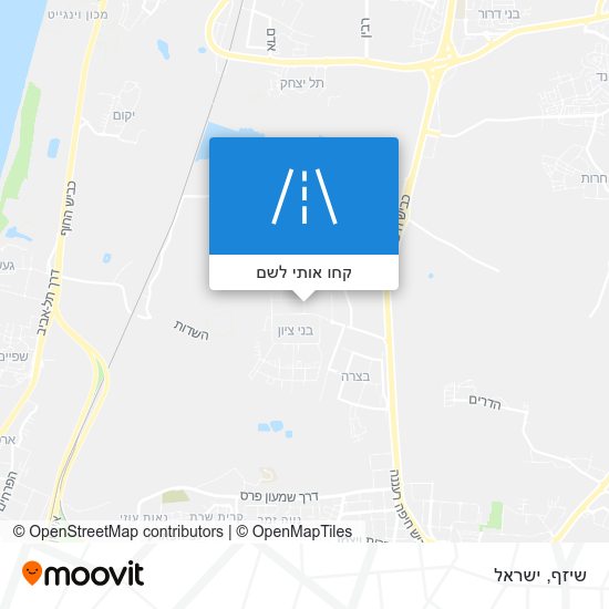 מפת שיזף