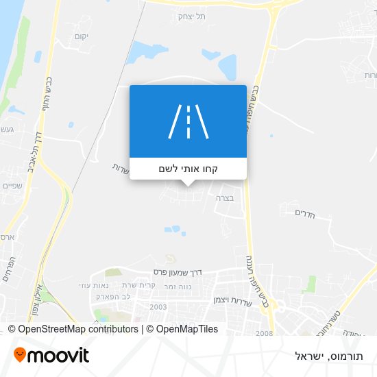 מפת תורמוס