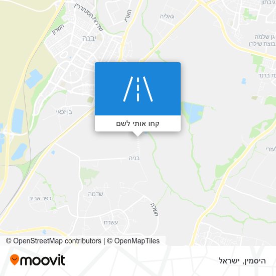 מפת היסמין