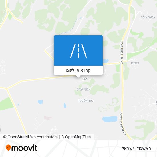 מפת האשכול