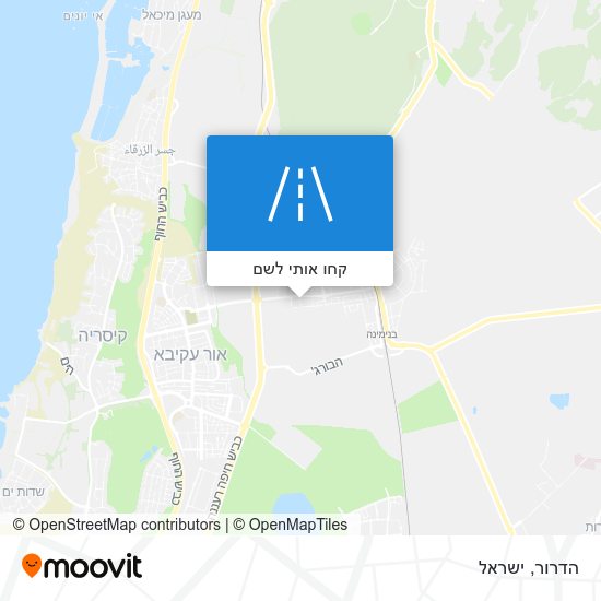 מפת הדרור