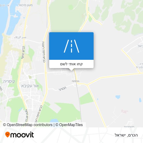 מפת הכרם
